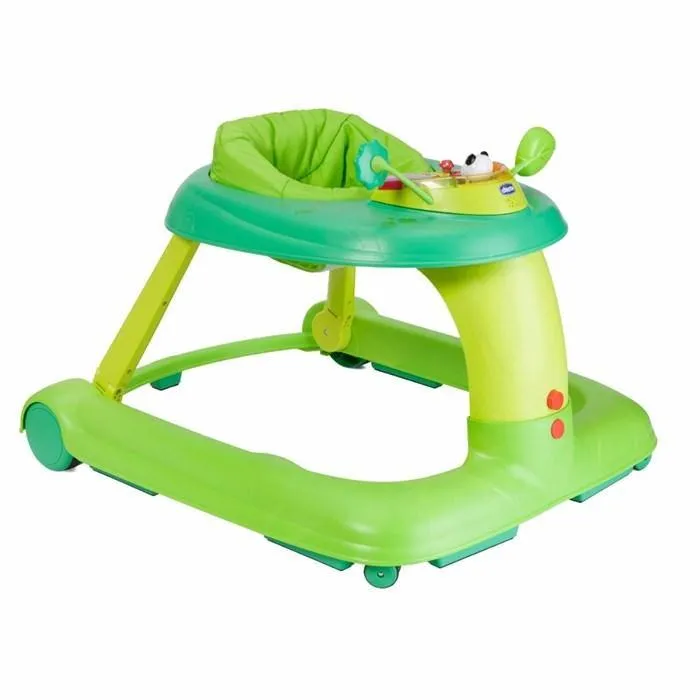 1-2-3 baby walker green