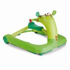 1-2-3 baby walker green