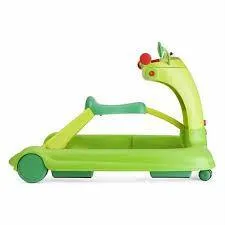 1-2-3 baby walker green