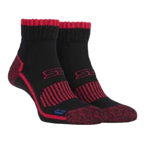 1 Pack Mens Cotton Reinforced Ankle Hiking Walking Trekking Socks