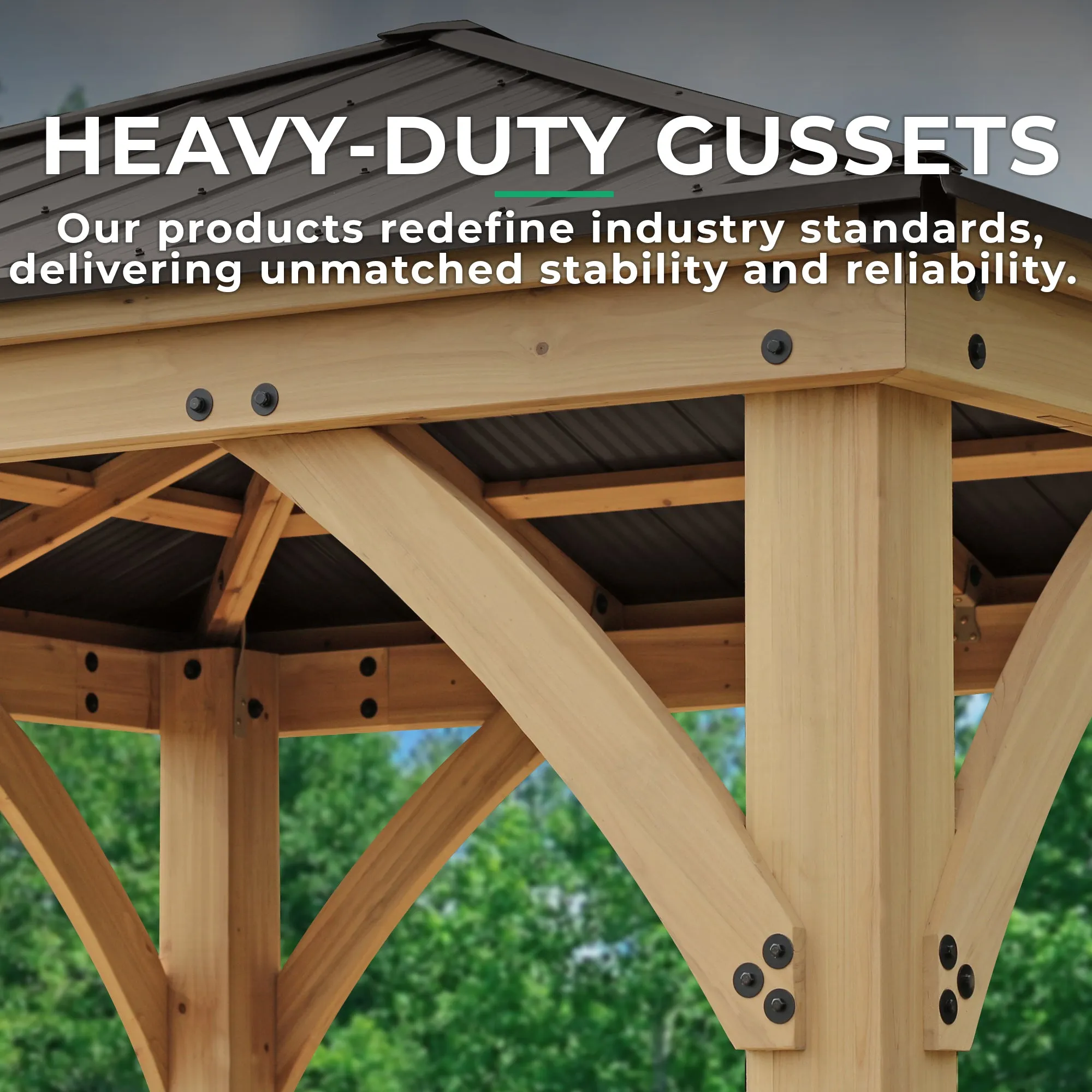 10 x 12 Meridian Gazebo (Assembly Included)