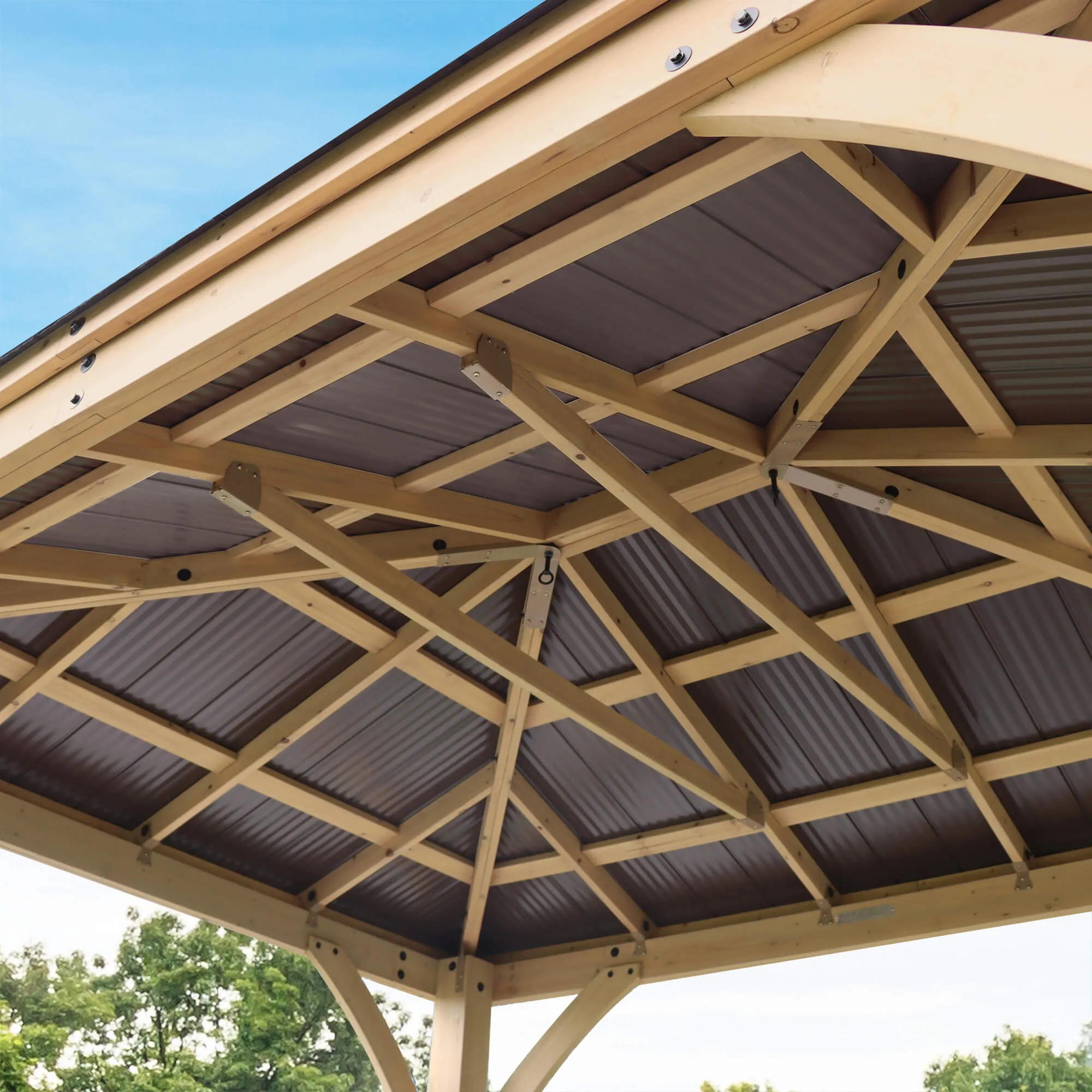 10 x 12 Meridian Gazebo (Assembly Included)