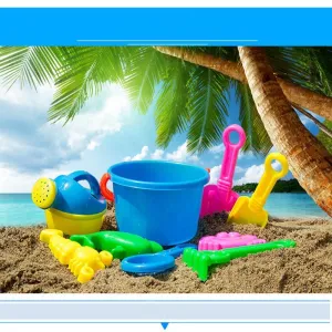 10Pcs Sandbeach Kids Beach Toys Castle
