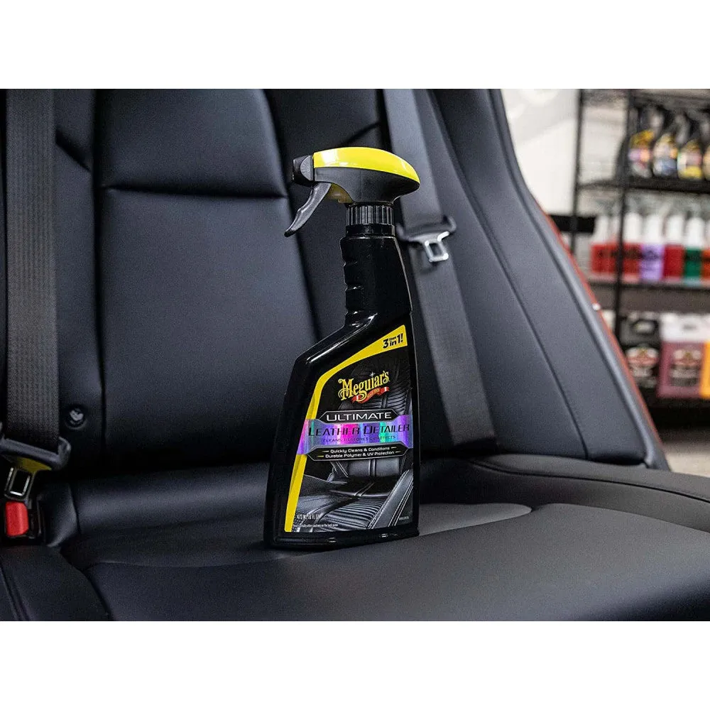 3 in 1 Leather Care Meguiar's Ultimate Leather Detailer, 473ml