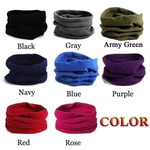 3 In 1 Winter Unisex Multifunctional Sport Scarf Headwear Face Mask Outdoor Neck Warmer Beanie