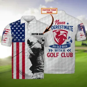3D Golf 01 - Personalized Name 3D Polo Shirt - HN95