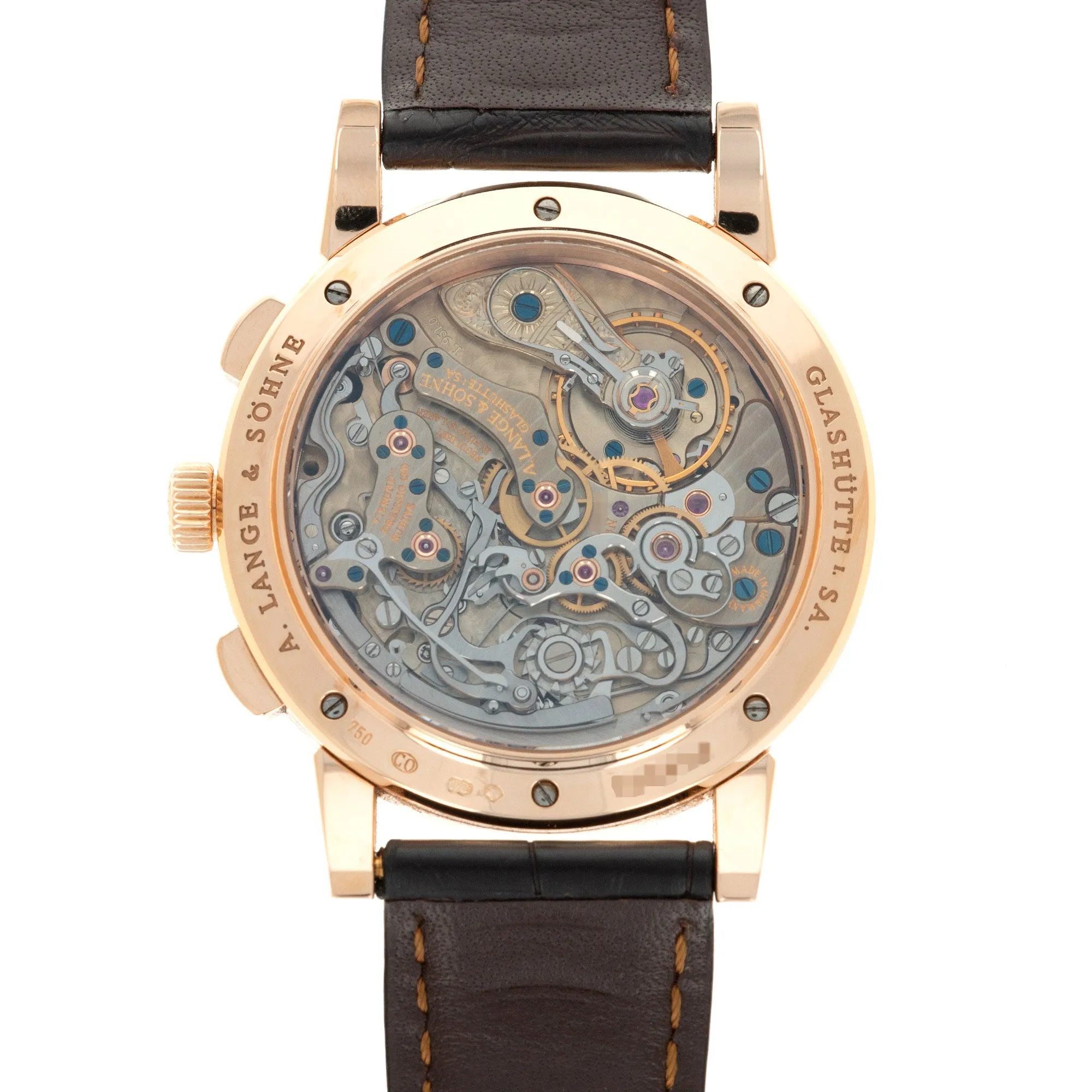 A. Lange & Sohne Rose Gold 1815 Flyback Chronograph Watch