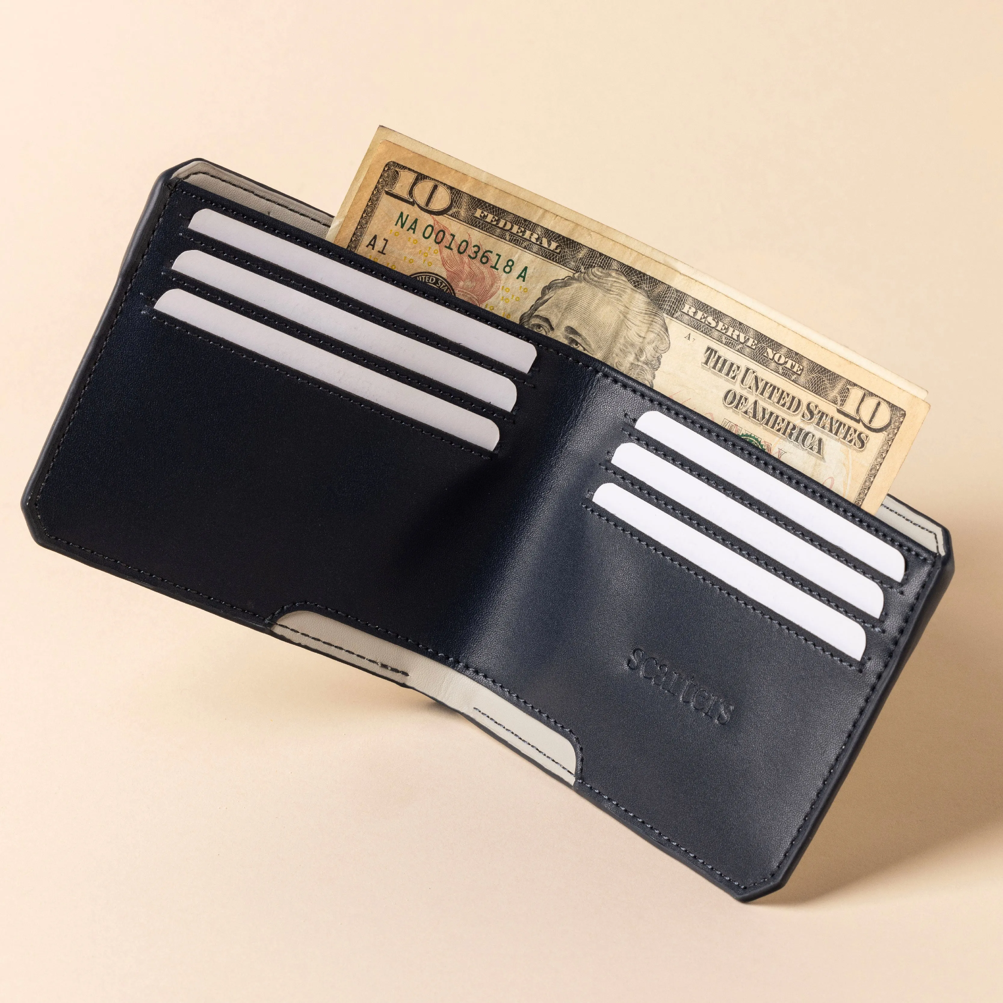 Abundance | Minimalist Wallet - Grey