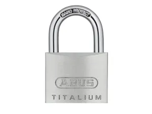 ABUS Mechanical 64Ti/50Mm Titalium Padlock Keyed Alike Ka6512