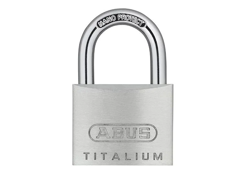 ABUS Mechanical 64Ti/50Mm Titalium Padlock Keyed Alike Ka6512