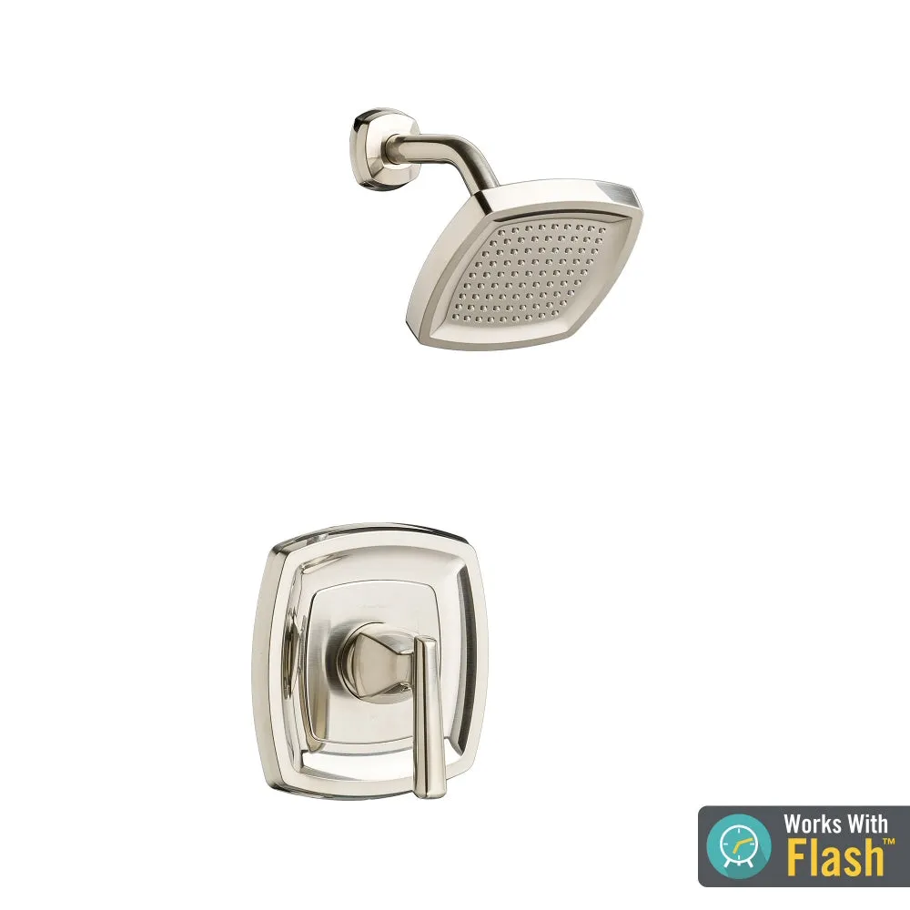 American Standard - TU018.501.xxx - 2.5 gpm Edgemere Shower Only Trim Kit with Cartridge - LESS VALVE
