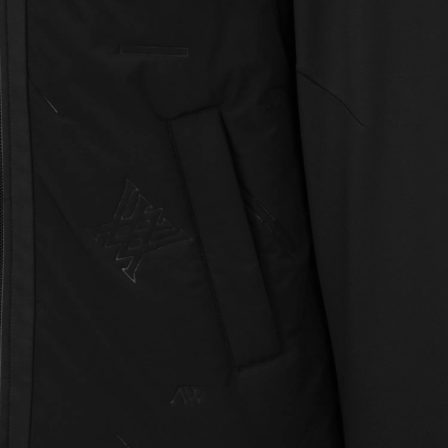 ANEW Golf Men Anew Logo Point JK - Black