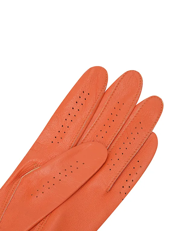 ANEW GOLF: Two-Hand Soft Grip Gloves Women - Orange