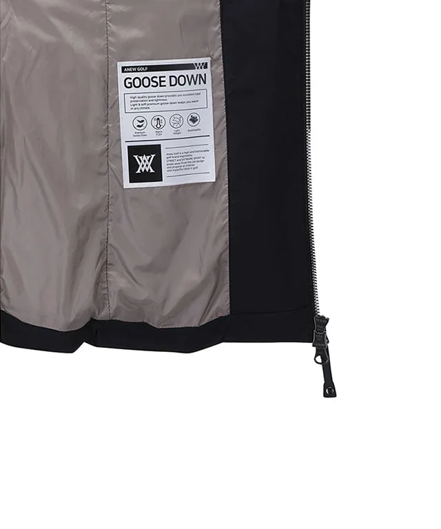 ANEW Golf: Women Knit Detachable Medium Length Down JK - Black