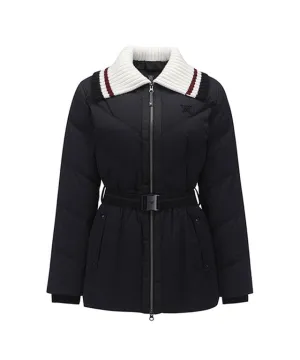 ANEW Golf: Women Knit Detachable Medium Length Down JK - Black