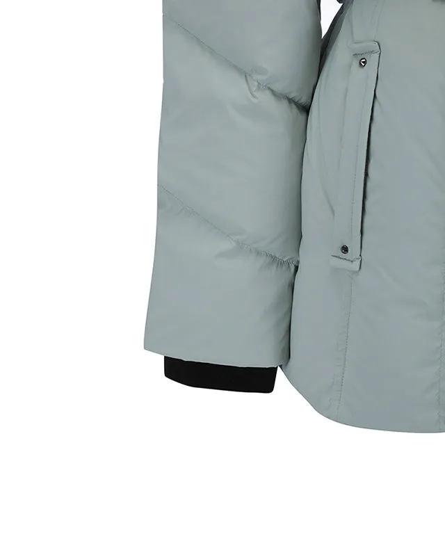 ANEW Golf: Women Knit Detachable Medium Length Down JK - Mint