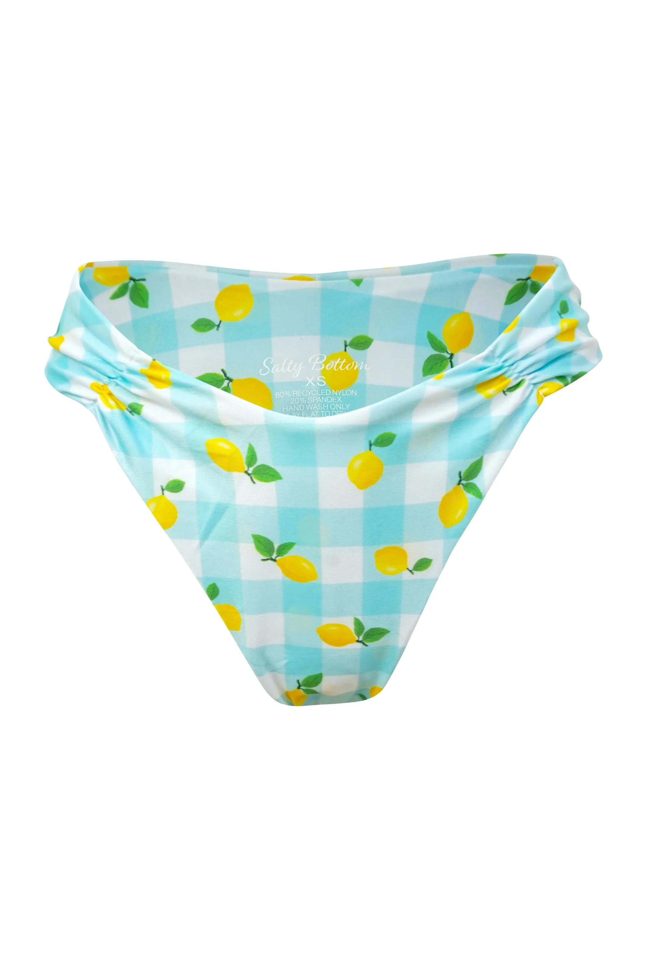 Anguilla Ruched Moderate Bikini Bottom - Squeeze The Day