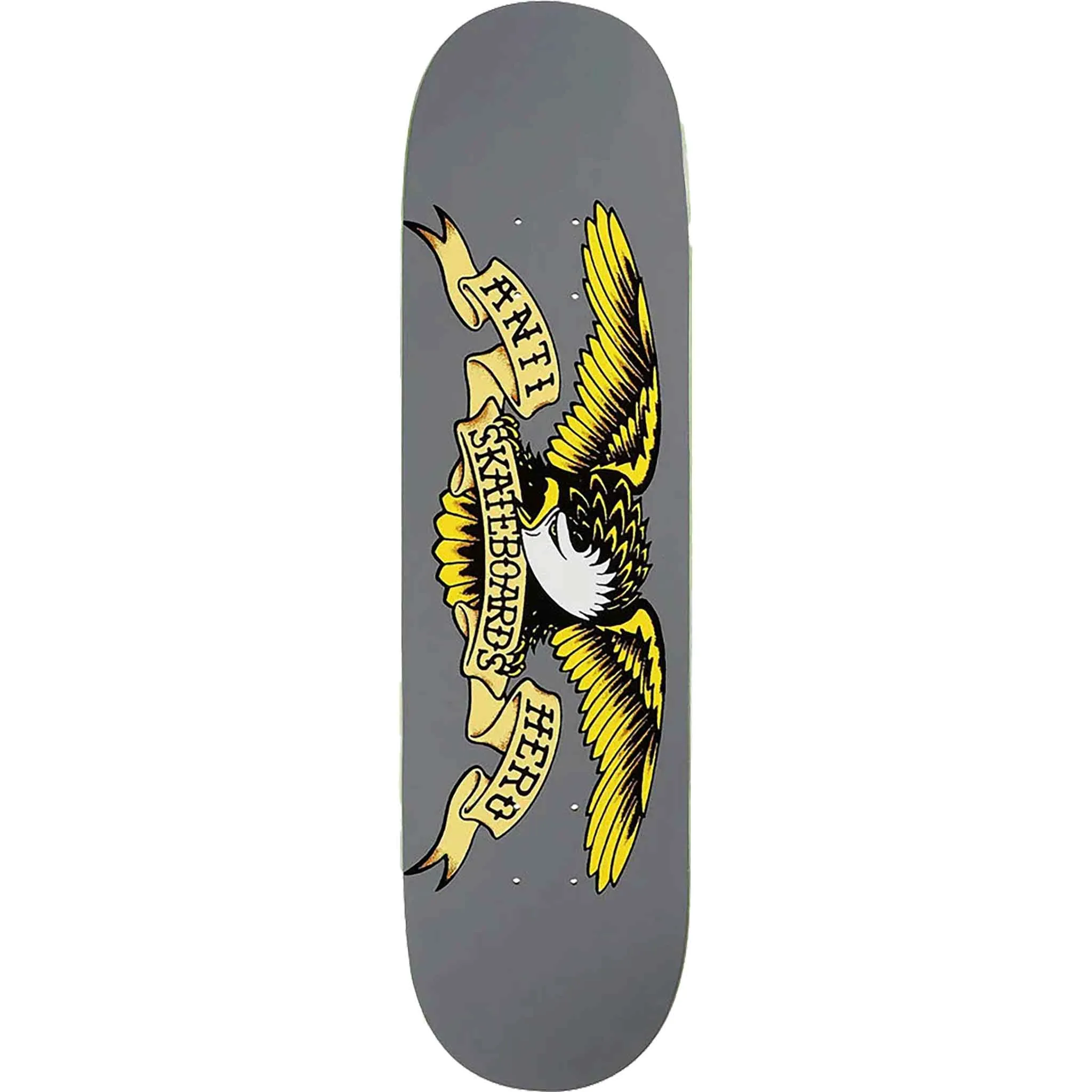 Anti Hero Team Classic Eagle Grey 8.25" Skateboard Deck
