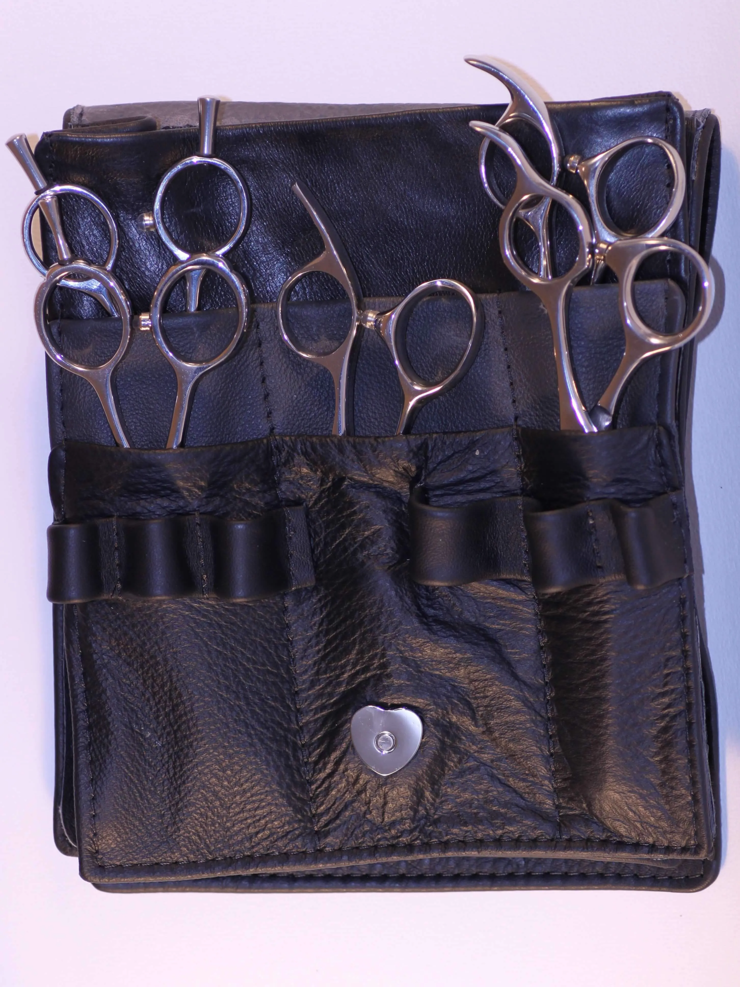 Artisan Handmade Leather scissor pouch
