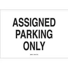 Assigned Parking Only Sign/ Buy online
