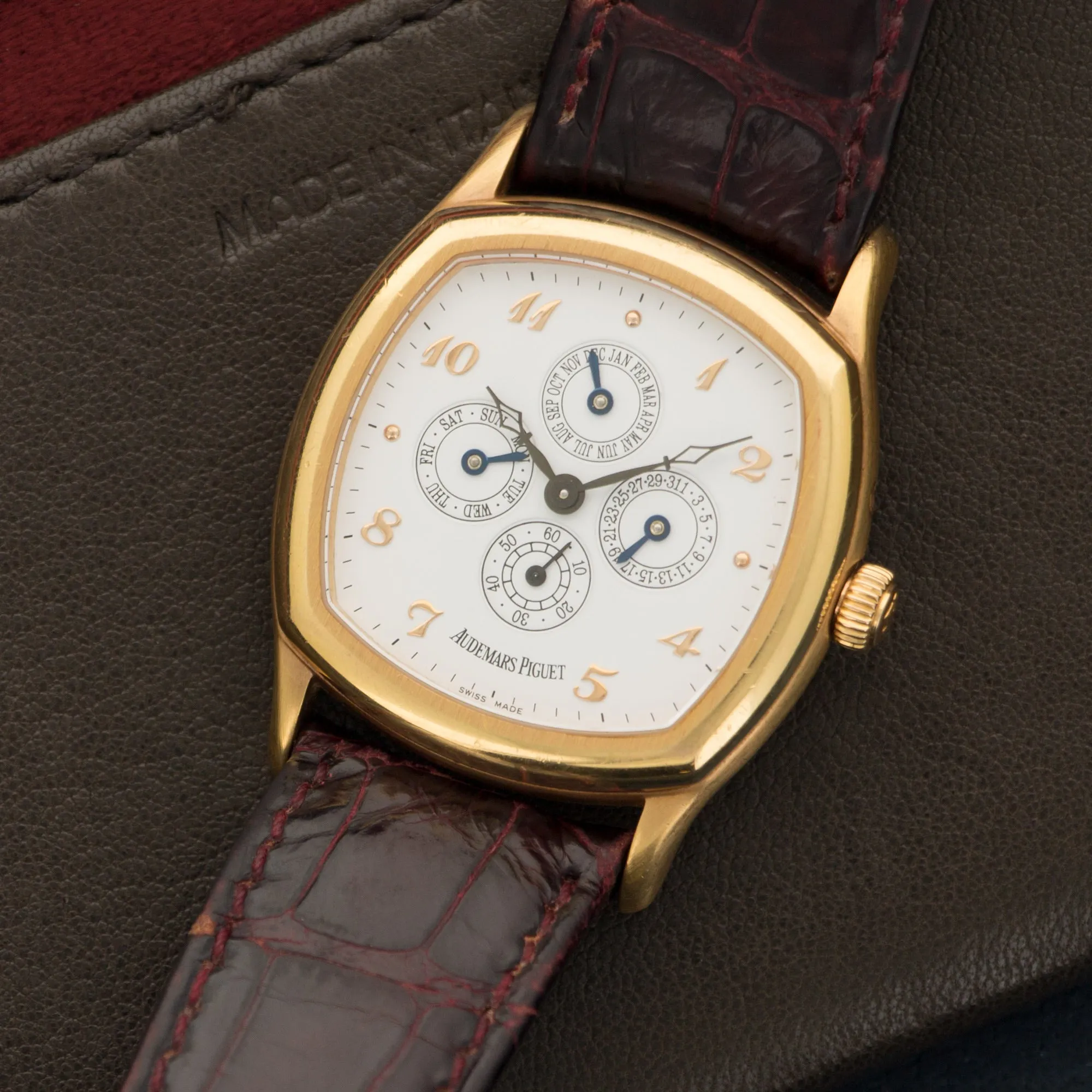 Audemars Piguet John Schaeffer Perpetual Rose Gold on Strap