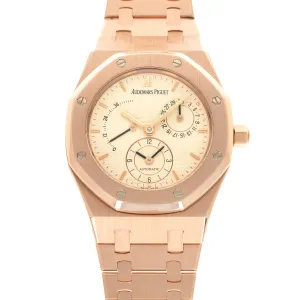 Audemars Piguet Rose Gold Royal Oak Dual Time Ref. 25730