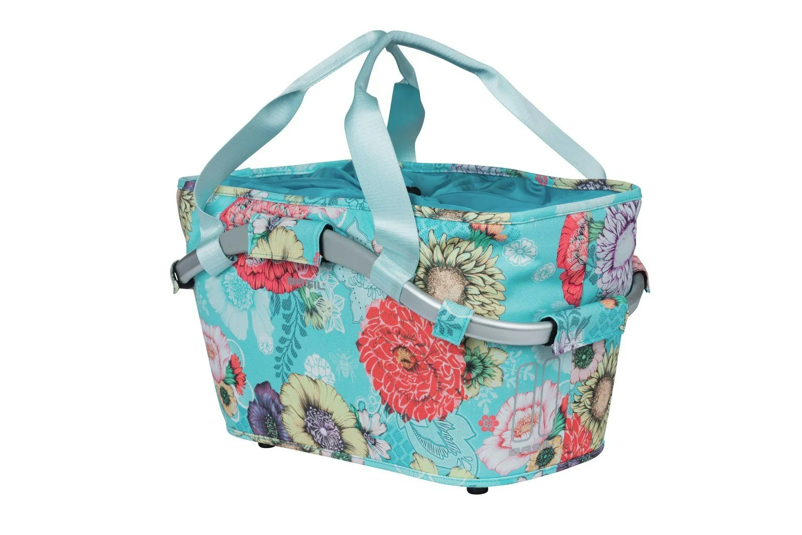 Basil Bloom Field Carry All Rear Bicycle Basket MIK Blue