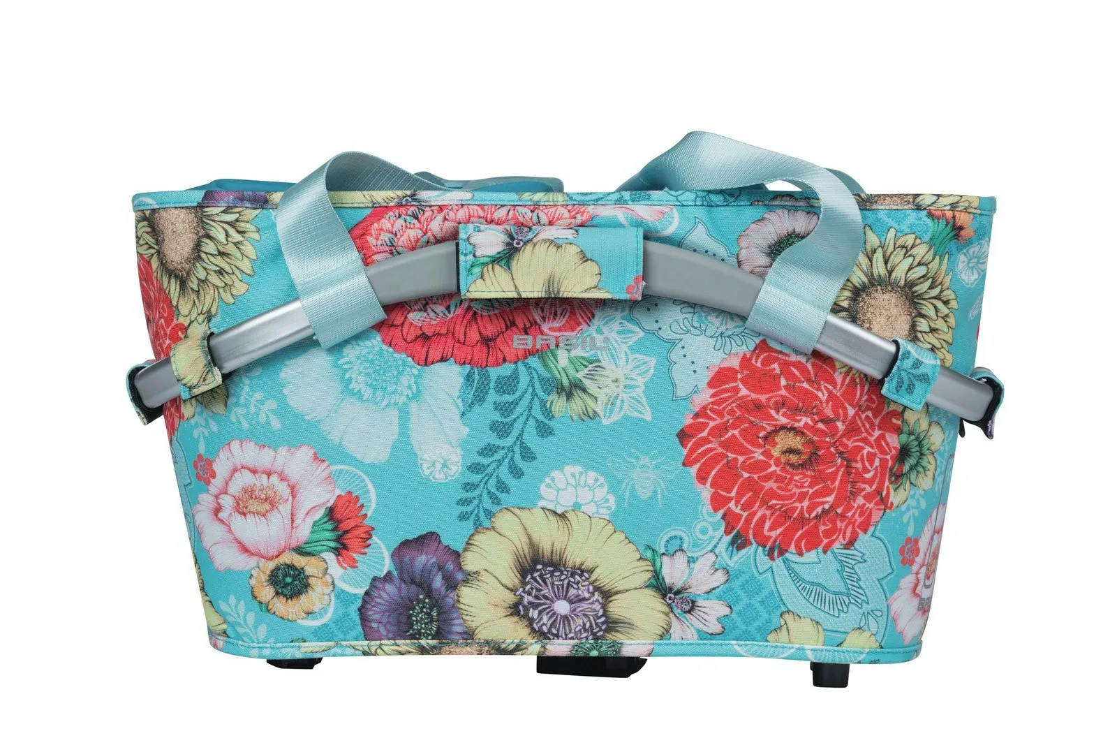 Basil Bloom Field Carry All Rear Bicycle Basket MIK Blue