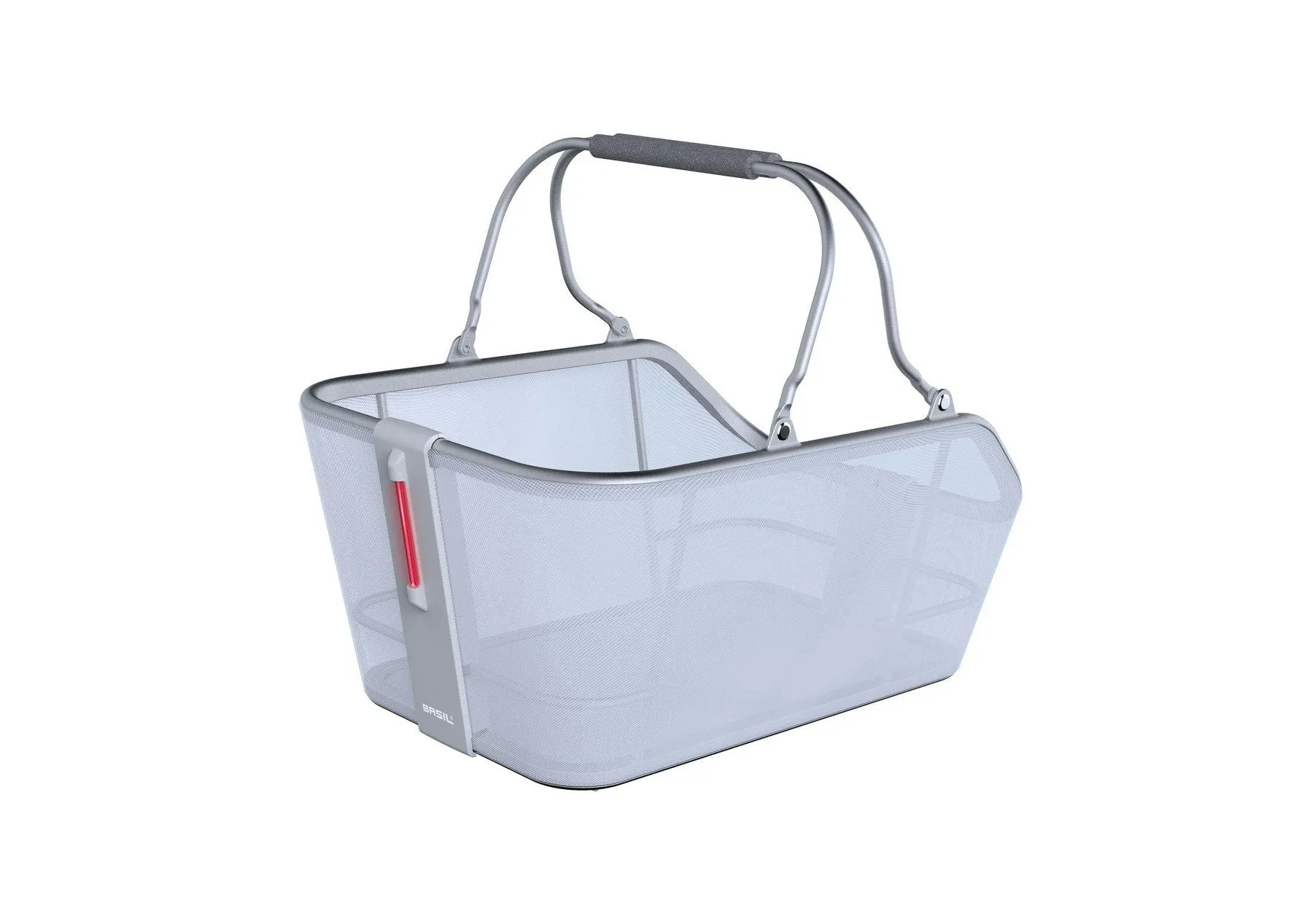 Basil Cento Tech Fibre Basket Nordlicht MIK Blue Silver