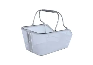 Basil Cento Tech Fibre Basket Nordlicht MIK Blue Silver