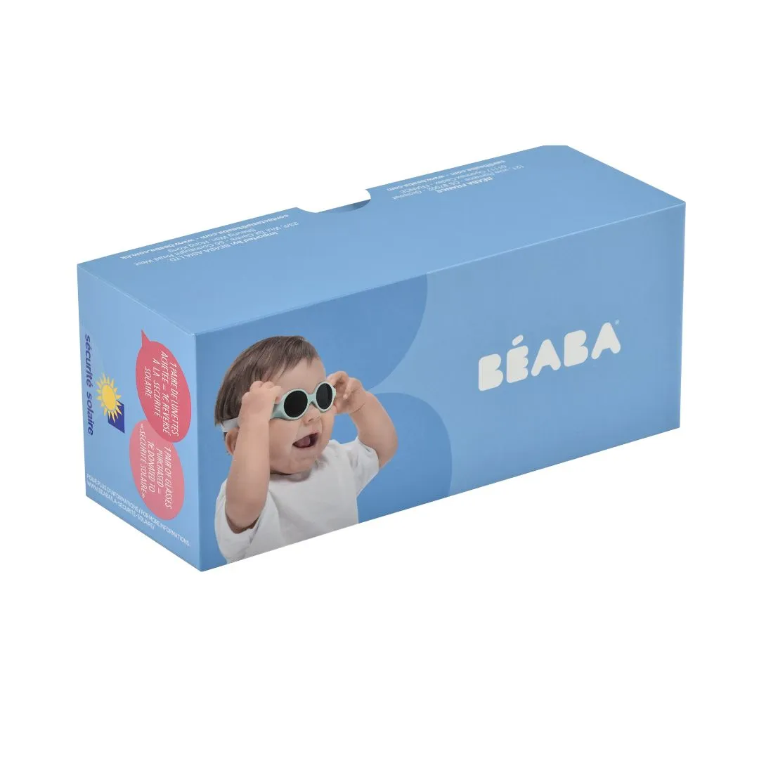 Beaba Glee Baby Clip Strap Sunglasses - Powder Blue