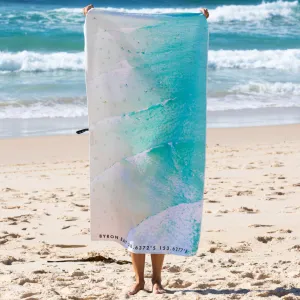 Beach Towel featuring Byron Bay from Destination Label
