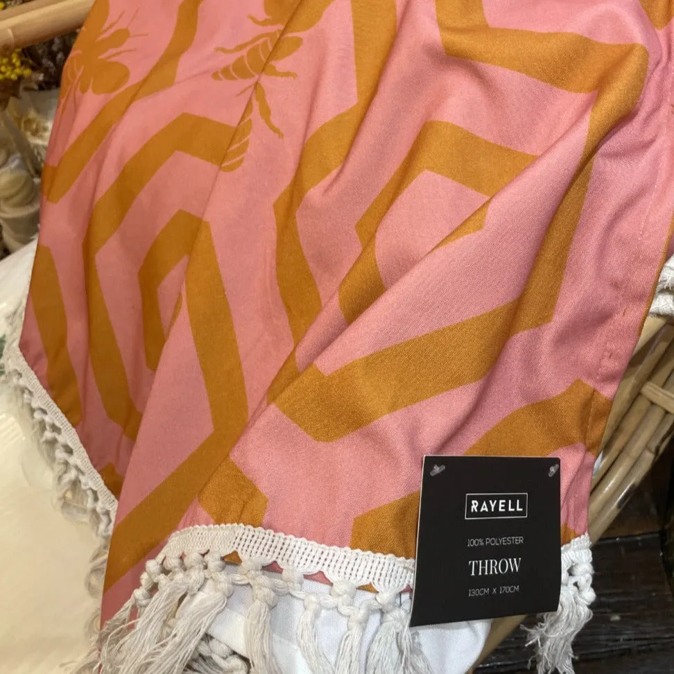 Bee Throw Blanket