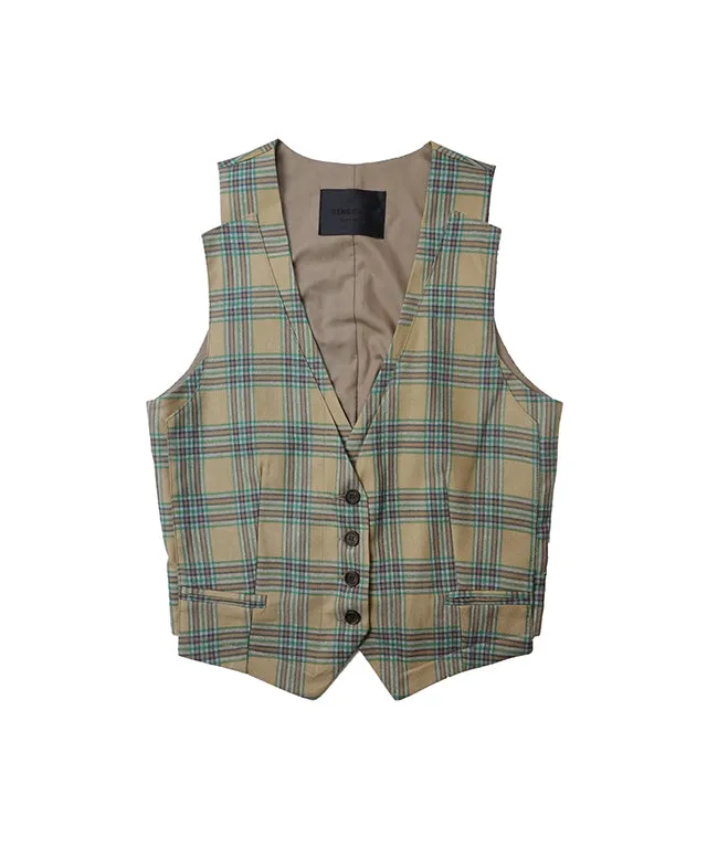 BENECIA 12 Vest - Check