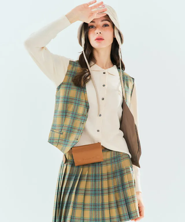 BENECIA 12 Vest - Check