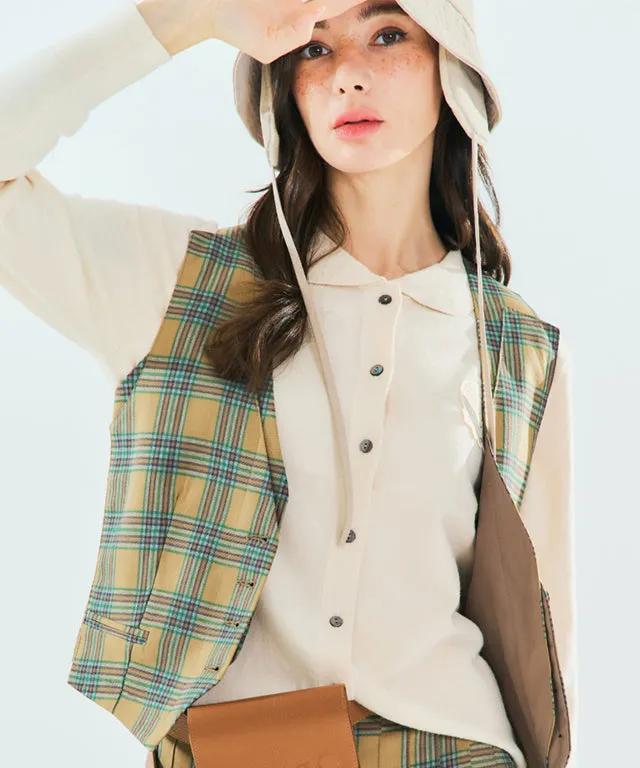 BENECIA 12 Vest - Check