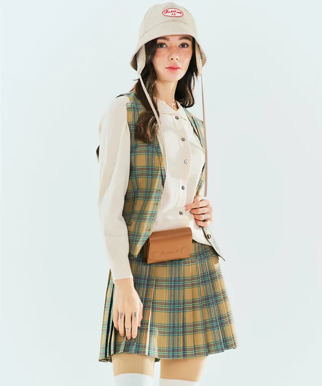 BENECIA 12 Vest - Check
