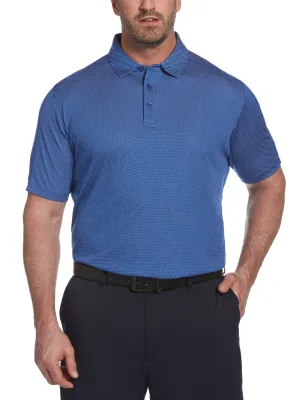 Big & Tall Jacquard Swing Tech™ Polo