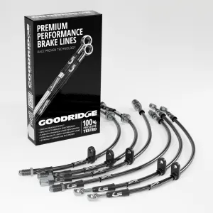 BRAKE HOSE KIT FOR VOLKSWAGEN GOLF MK2 1.6 REAR DISC 1988-1992