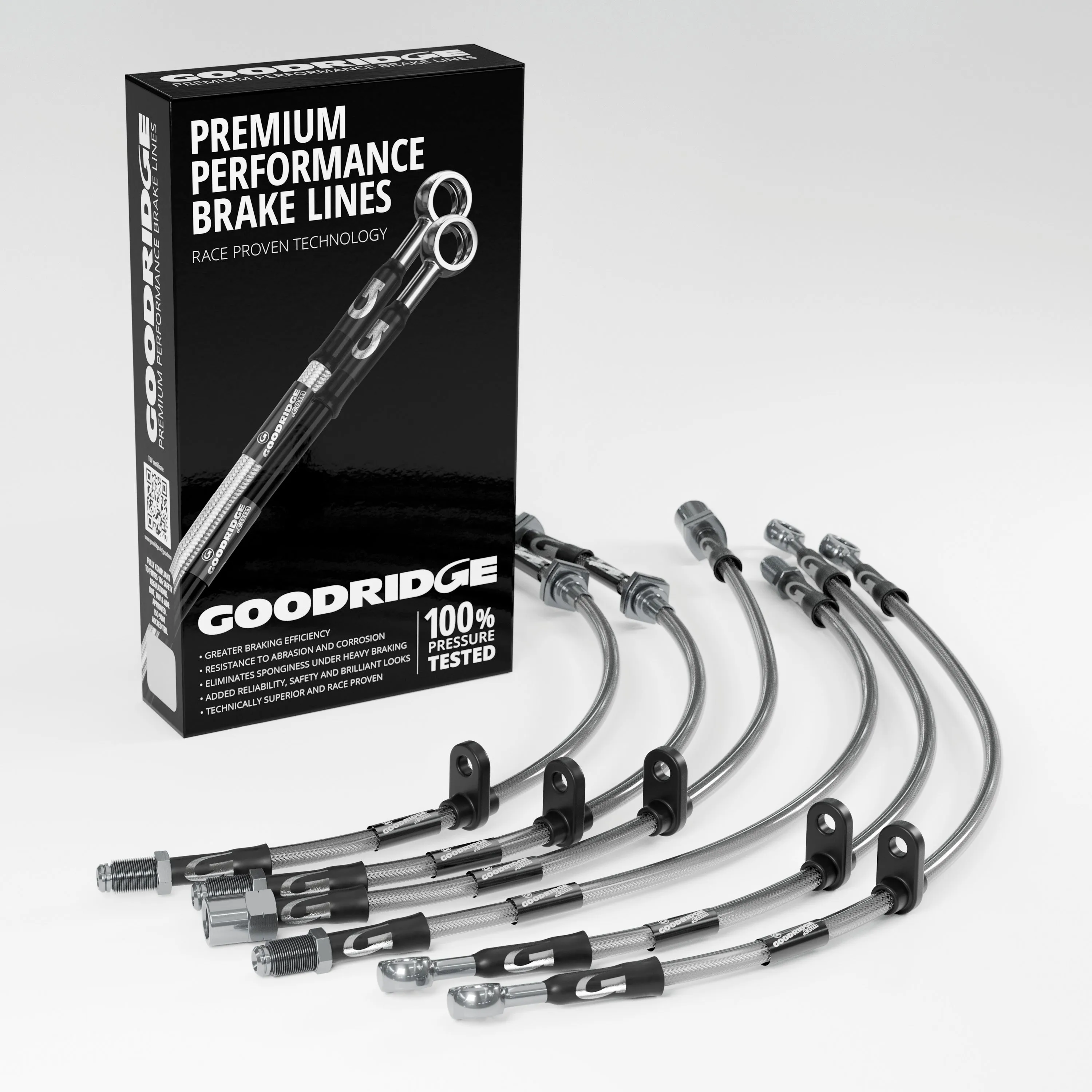 BRAKE HOSE KIT FOR VOLKSWAGEN GOLF MK2 1.6 REAR DISC 1988-1992