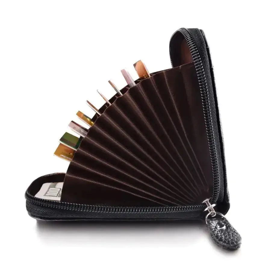 Brasil Gabana Men's Leather Compact Cardholder Wallet