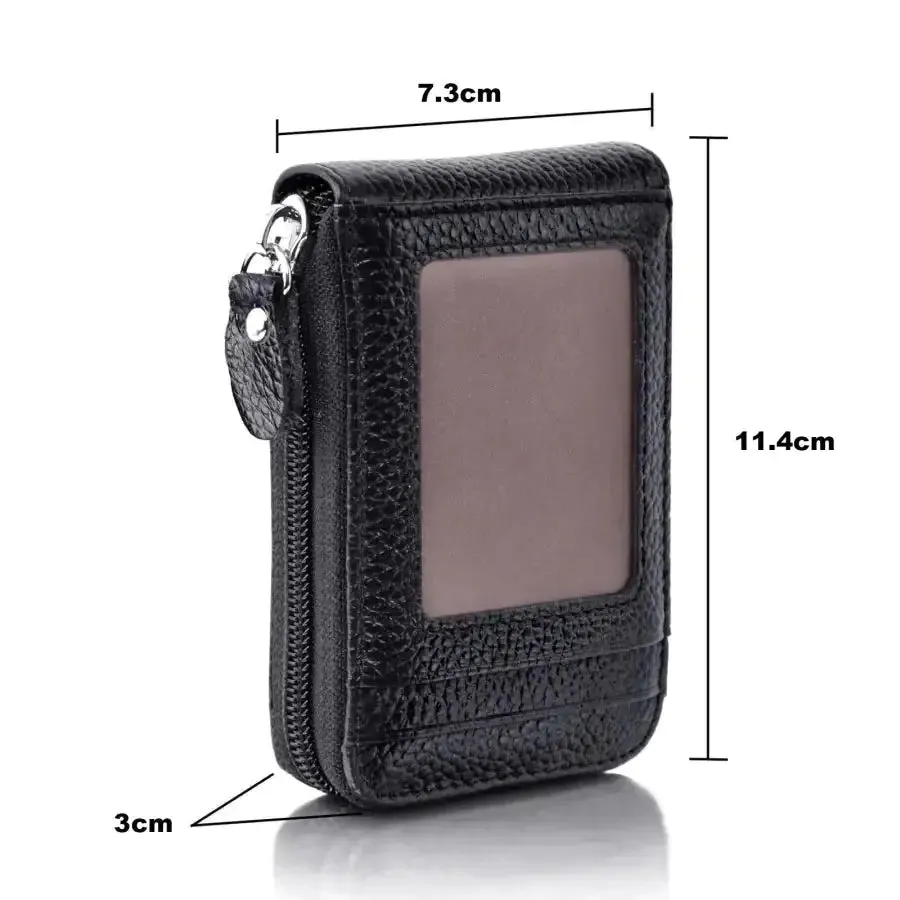 Brasil Gabana Men's Leather Compact Cardholder Wallet