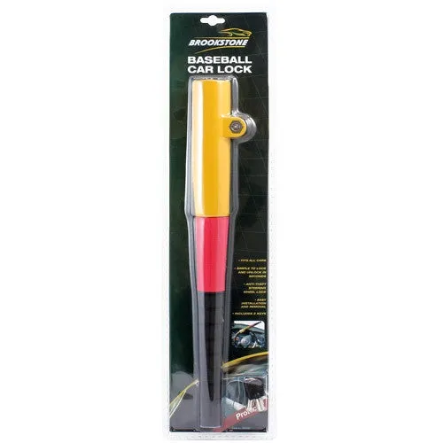 Brookstone Baseball Bat Car Steering Wheel Security Lock Device