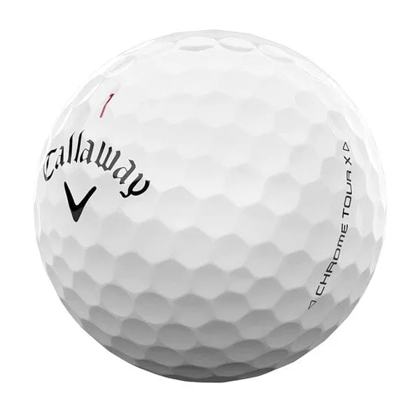 Callaway Chrome Tour X White Golf Balls 12Pk