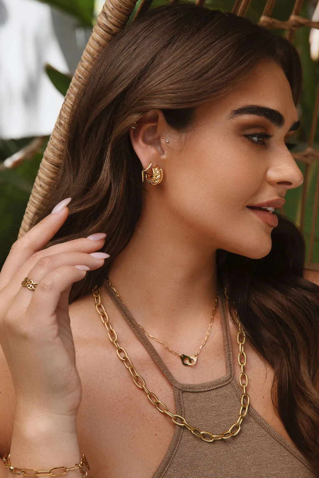 CAPRI HOOP EARRINGS