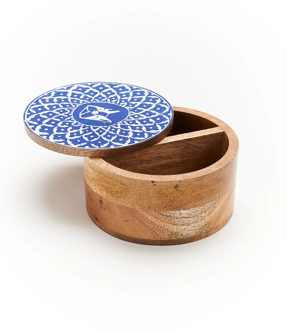 Caru Dog Wooden Pivot Box - Handmade, Fair Trade