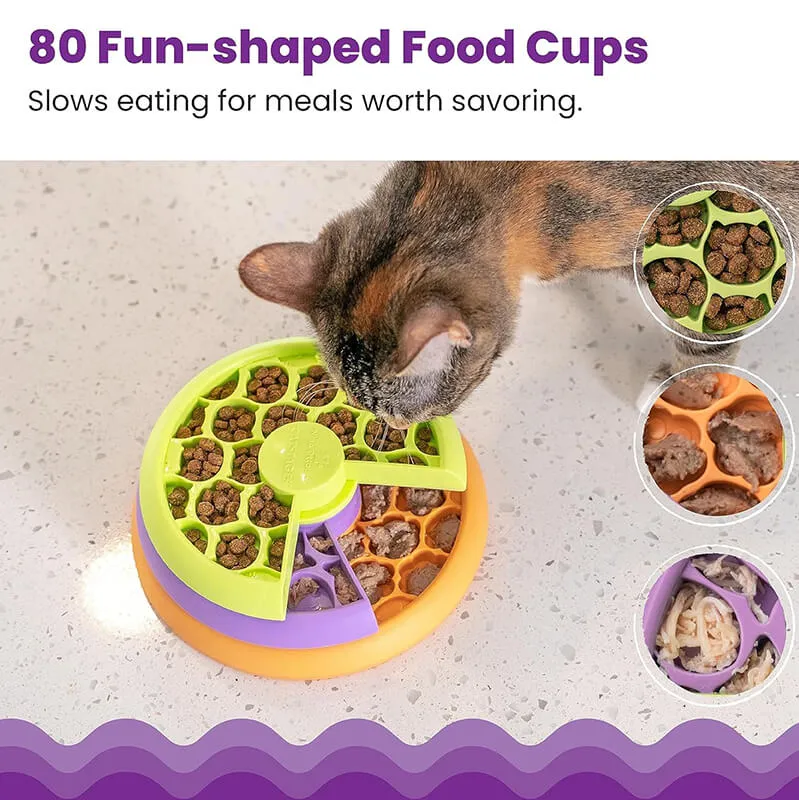 Catstages Kitty Lickin' Layers Puzzle Feeder