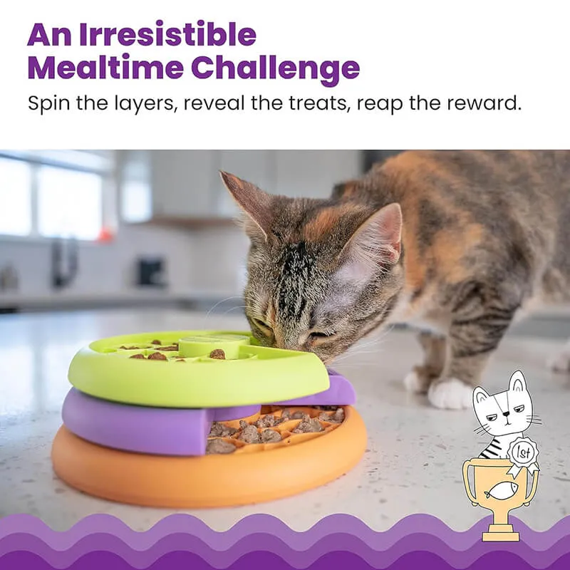 Catstages Kitty Lickin' Layers Puzzle Feeder