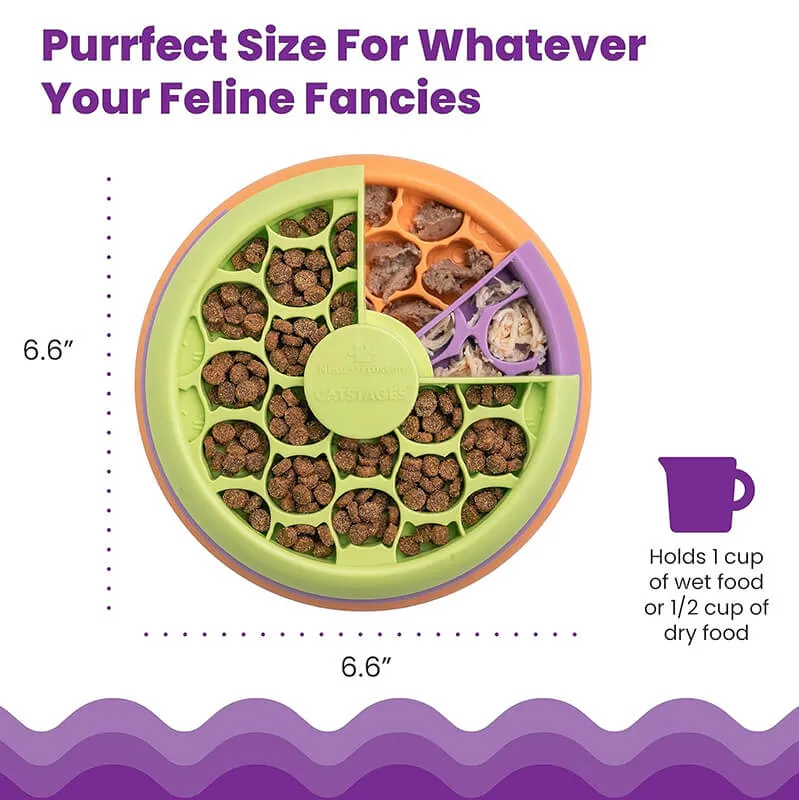 Catstages Kitty Lickin' Layers Puzzle Feeder