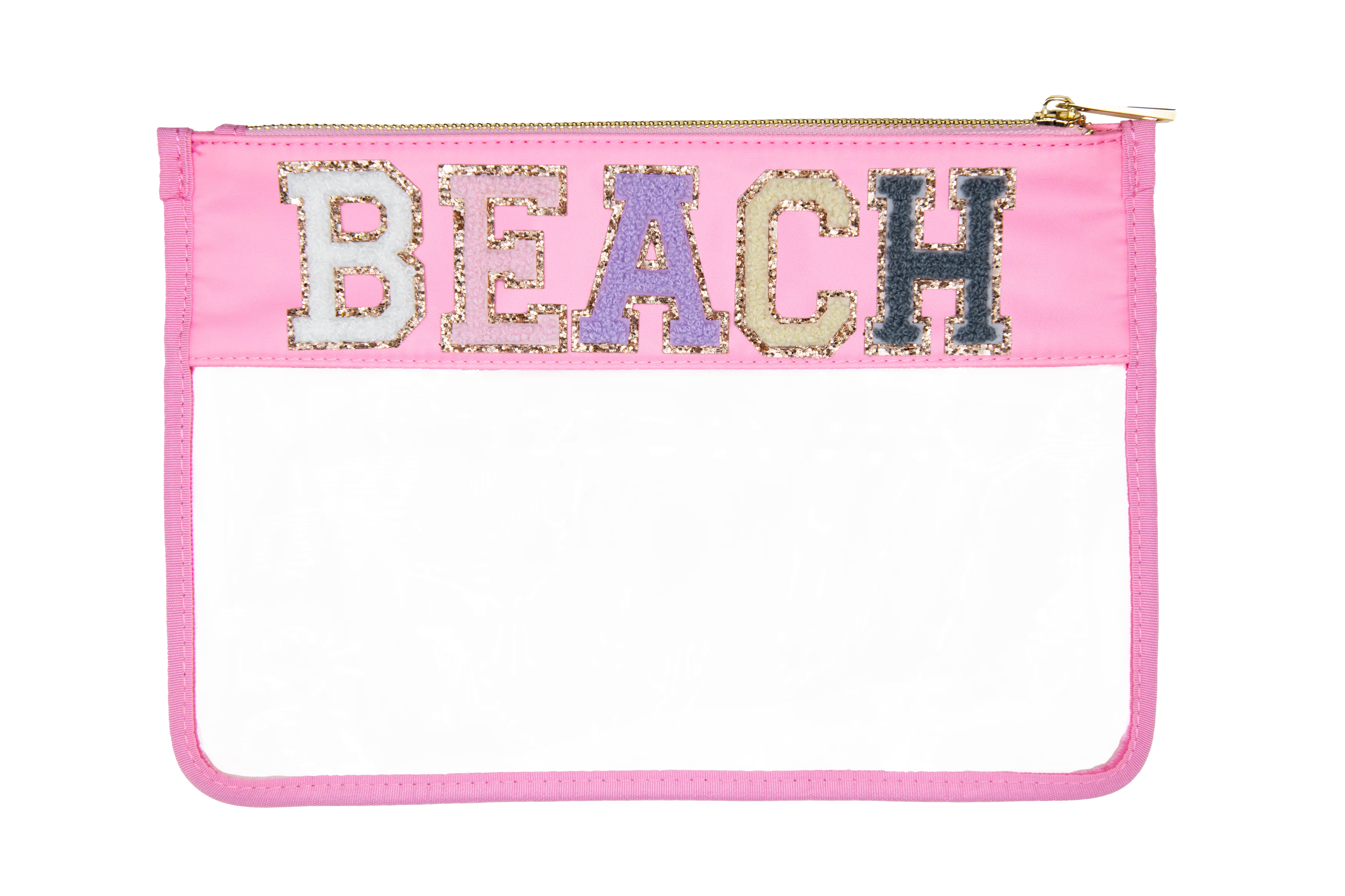 Clear Flat Pouch BEACH